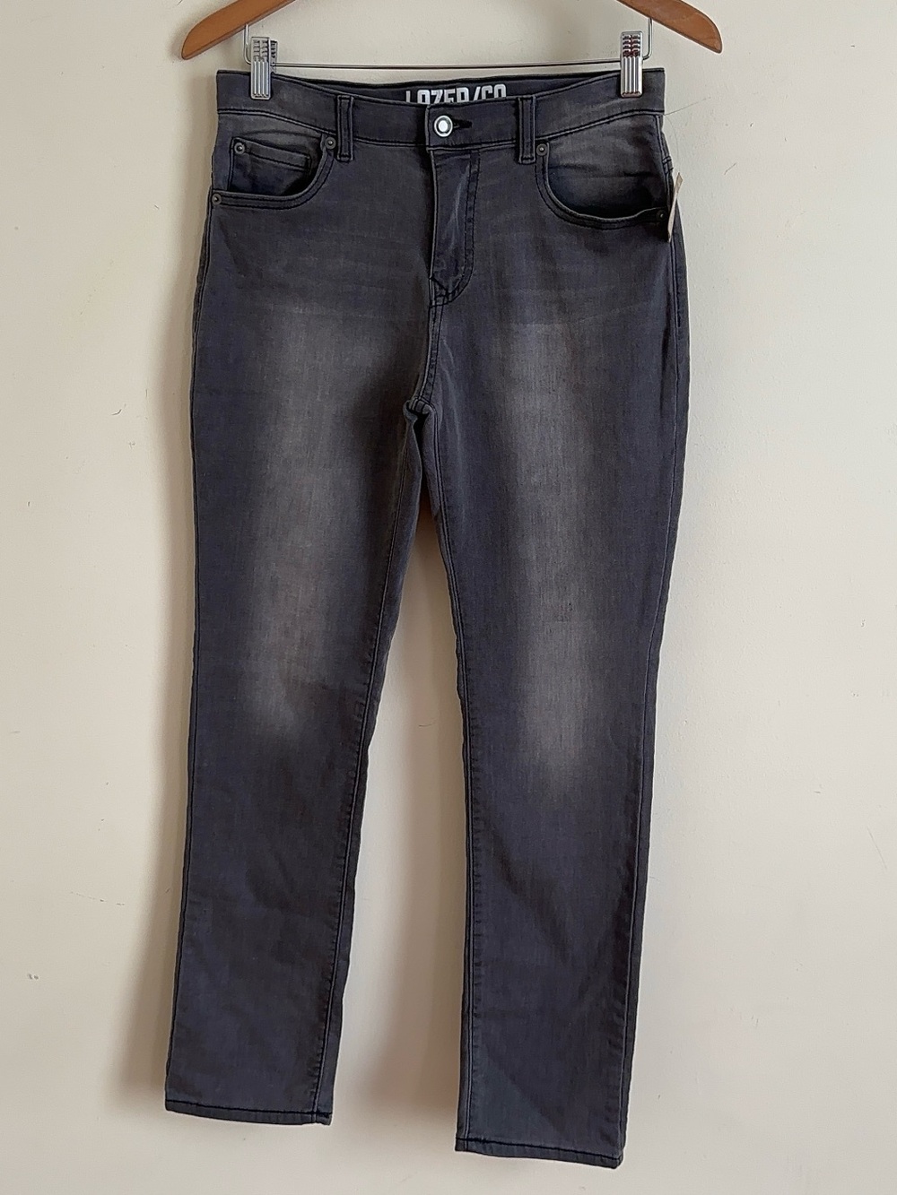 Lazer /Co Flex Ultra Slim Knit Denim Gray Jeans NWT Youth Boys Size 14